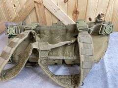 Canvas Magazine Belt With 6 5.56 Magazines