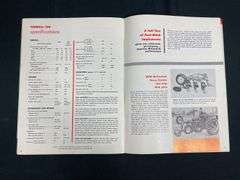 (2) IH Farmall 350 Tractor Sales Literature