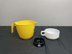 (3) IH Ashtray, Mug, Pitcher