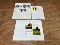 (3) John Deere L&G Sales Literature