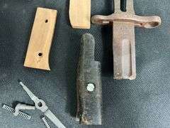 Lot of M1 Garand Bayonet/Scabbard Parts
