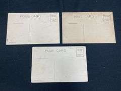 (3) Case Postcards