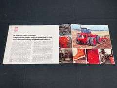 (2) IH 4wd Tractor Sales Literature