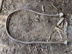 Hit and Miss Engine Long Exhaust and (2) Flatbelts