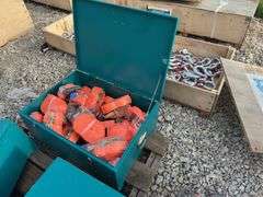 Teal Work  Storage Box