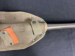 US Ames M1951 Entrenching Tool w/Canvas Carrier