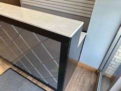 Reception Stand with Marble Top