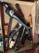 Knives lot with cases