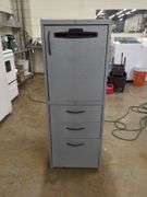 4 Ft Rolling Cabinet with Building Material Contents