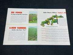 1957 John Deere 620 Tractor Sales Literature