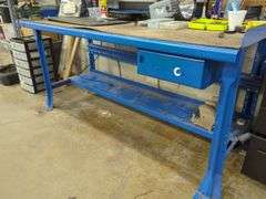 Blue Workstation and Contents