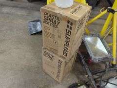 Assorted Lighting and Cleaning Supplies Lot