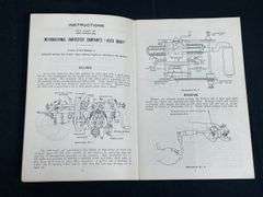 IH Automotive Vehicles Booklet