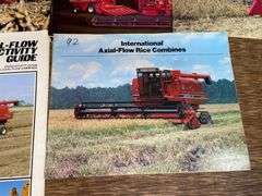 (5) IH + Case-IH Combine Sales Literature