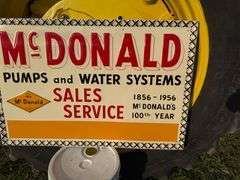 McDonald Water Systems Sign