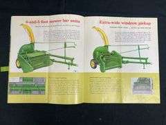 (4) John Deere Implement Sales Literature