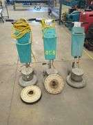 (3) Servicemaster Floor Cleaners