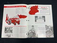 (4) IH Farmall 560 Tractor Sales Literature