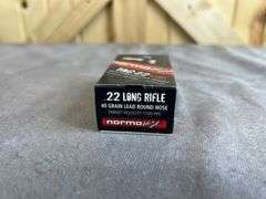 9 Boxes/450 Rounds Norma USA TAC-2240 Gr. RN .22 LR