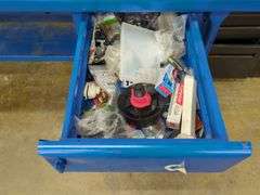 Blue Workstation and Contents