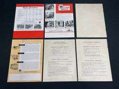 (6) IH Sales Literature