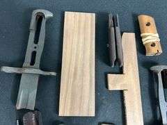 Lot of M1 Garand Bayonet/Scabbard Parts