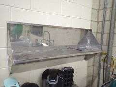 (2) NFS Stainless Shelf - 4 ft x 1 ft