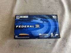 One Box Federal  95 Gr. V-Max 6.5 Creedmoor