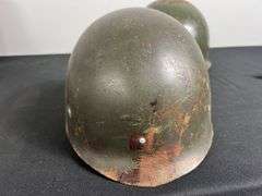 US Military Helmet w/(2)-Shell Liners & More
