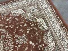 Tan & Brown Decorative Rug
