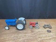 (3) Ford + Fordson Tractors