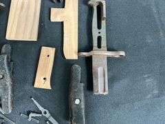 Lot of M1 Garand Bayonet/Scabbard Parts