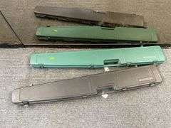 2 Hard Plastic Long Gun Cases