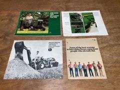 (4) John Deere L&G Sales Literature