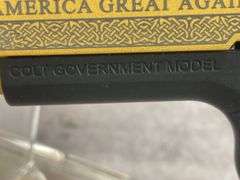 Special Edition! President Donald Trump Walther/Colt Government Model .22 LR Semiauto Pistol