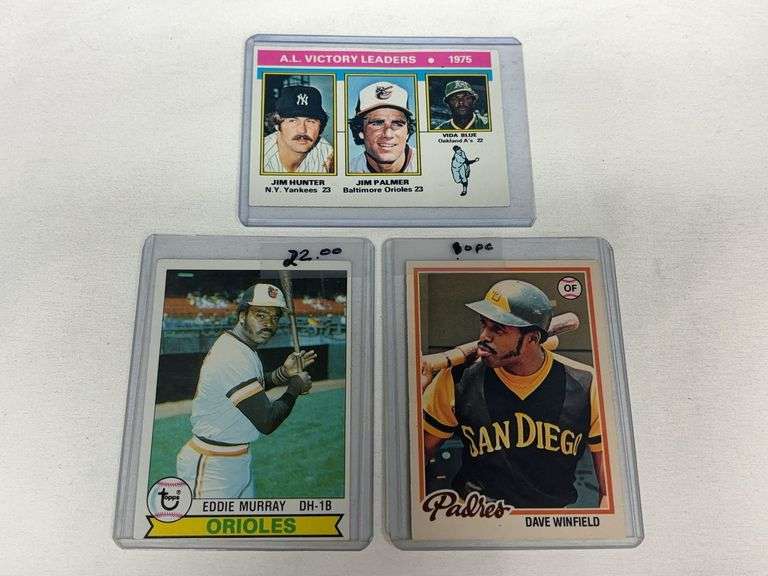 (3) 1970s Topps/O-Pee-Chee MLB Cards image