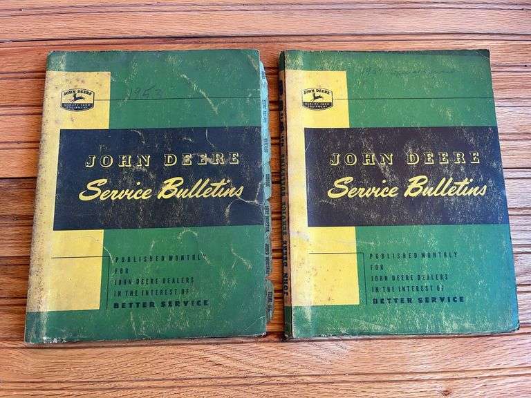 (2) John Deere Price List + Deere & Webber Service Bulletins image
