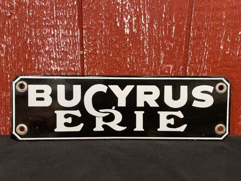 Bucyrus Erie SSP Sign image