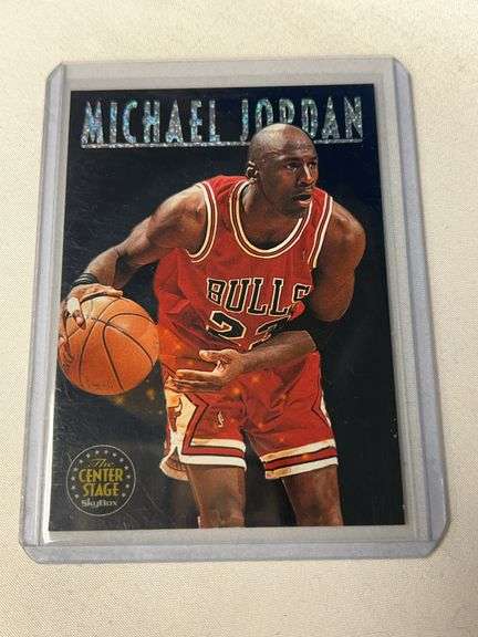 1993 Skybox Center Stage #CS1 Michael Jordan image