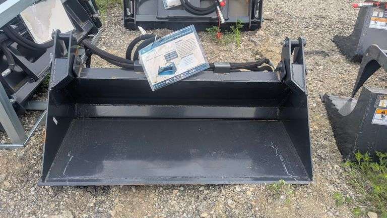 (1) Wolverine 48" Mini Skid Steer  Combination Bucket - MCB-11-48W image