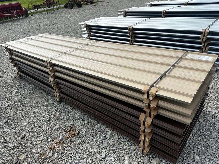 (25) Sahara Tan Pole Barn Siding image