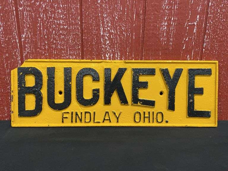 Buckeye Cast Sign image