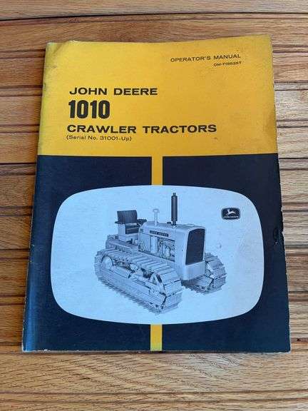 John Deere 1010 Industrial Crawler Operator's Manual image