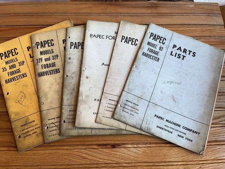 (6) Papec Manuals image