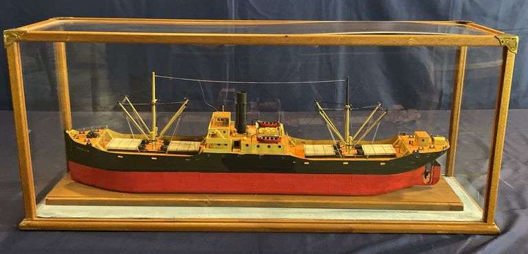 S.S. America Cargo Ship Model image
