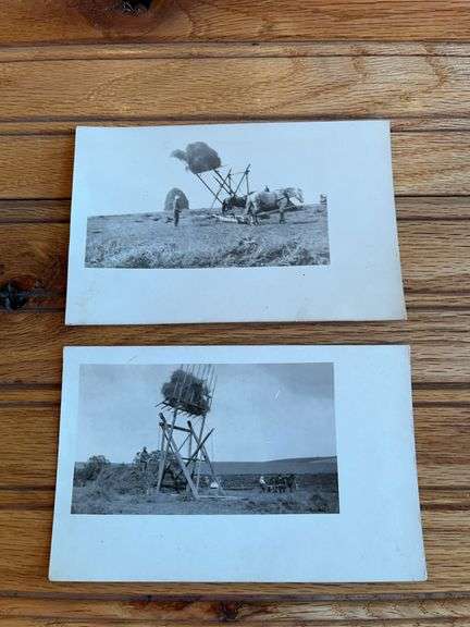 (2)Hay Stacker Postcards image