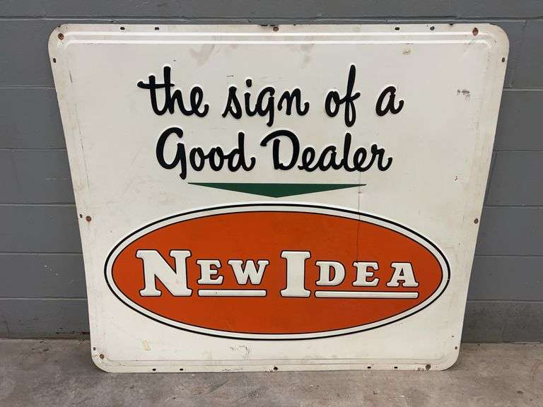 New Idea Single Sided Sign image