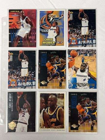 (18) Chris Webber NBA Cards image