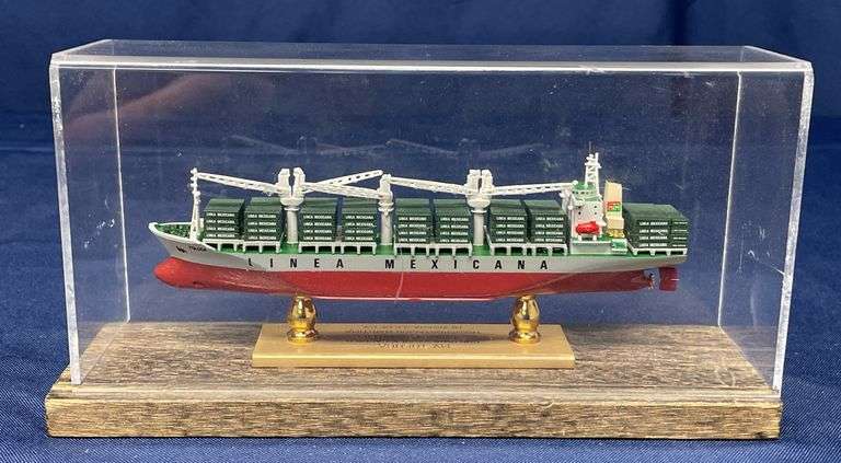 1/1250 M/V Toluca Linea Mexicana Container Ship Model image