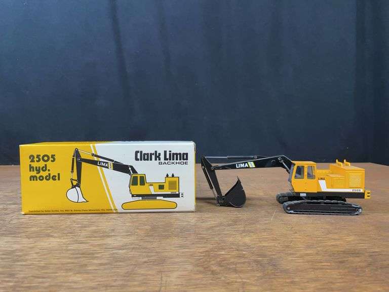 1/50 Clark Lima 2505 Excavator NIB NZG image